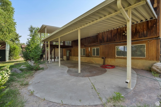 5374 S 5700 W, Hooper, UT 84315 - view of patio with stairway and a wooden deck