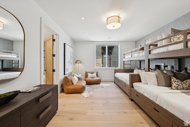 1404 W Ursa Way, Heber City, UT 84032 - bedroom featuring light wood finished floors and recessed lighting