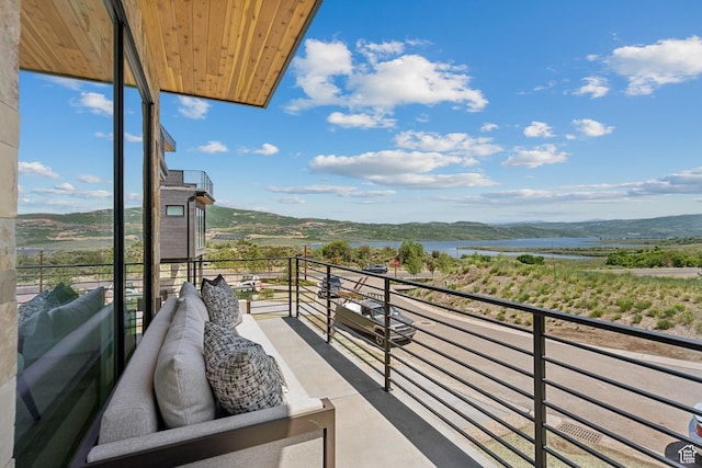 1404 W Ursa Way, Heber City, UT 84032 - balcony featuring a water view