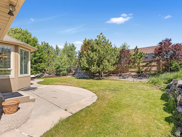 1639 E Lone Oak Dr, Draper, UT 84020 - view of yard featuring a patio area
