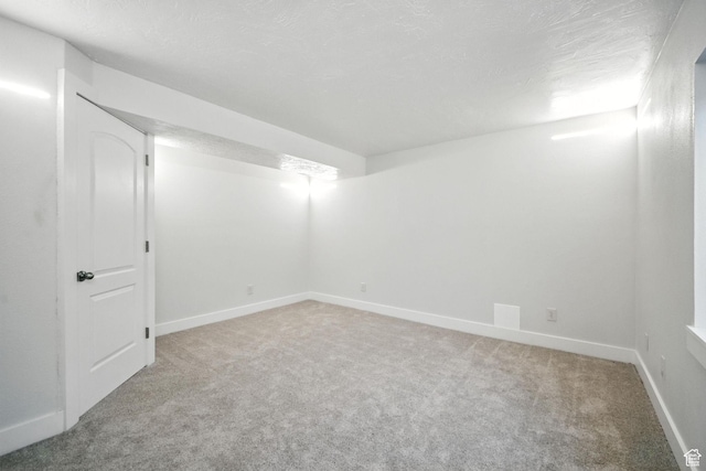 3707 S Panorama Dr, Saratoga Springs, UT 84045 - finished basement featuring light colored carpet and a textured ceiling