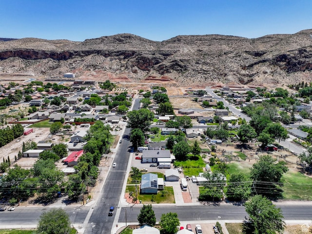10 E 200 N, La Verkin, UT 84745 - aerial perspective of suburban area featuring a mountain backdrop