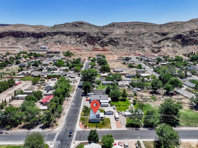 10 E 200 N, La Verkin, UT 84745 - aerial perspective of suburban area with a mountain backdrop