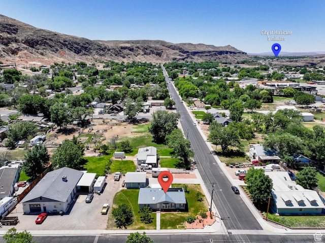 10 E 200 N, La Verkin, UT 84745 - aerial view of residential area with a mountainous background