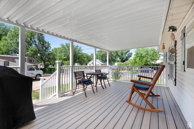 10 E 200 N, La Verkin, UT 84745 - deck featuring outdoor dining space