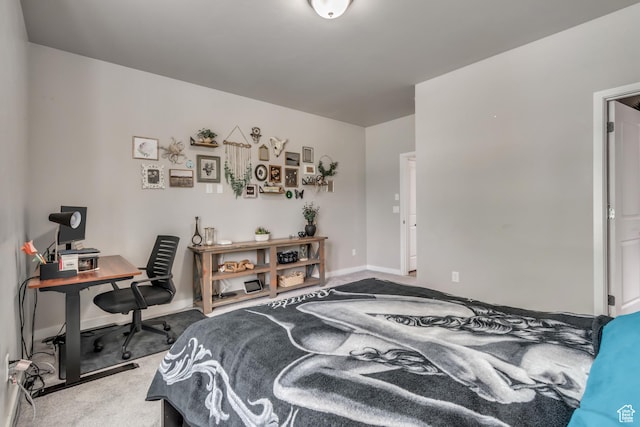 10363 S Silver Mine Rd, South Jordan, UT 84009 - bedroom featuring carpet and an office area