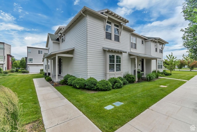 10363 S Silver Mine Rd, South Jordan, UT 84009 - view of front facade featuring a front lawn