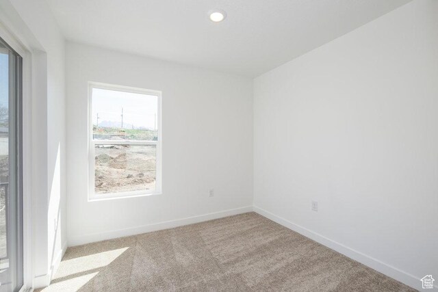 924 W Coalburn Way Unit 8-26, Murray, UT 84123 - carpeted empty room with baseboards and recessed lighting