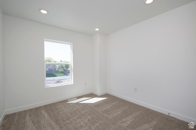 924 W Coalburn Way Unit 8-26, Murray, UT 84123 - carpeted spare room with baseboards and recessed lighting