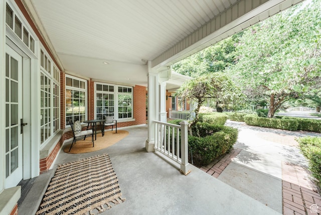 1734 E Spring Ln, Holladay, UT 84117 - porch with french doors