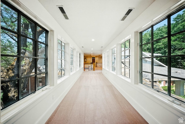 1734 E Spring Ln, Holladay, UT 84117 - hall featuring carpet floors and recessed lighting