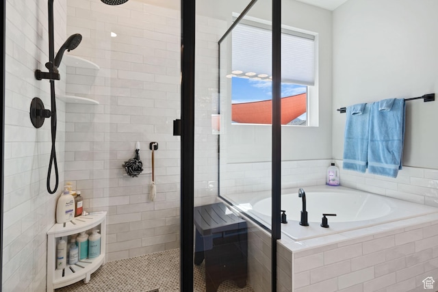 507 W 2030 N, Tooele, UT 84074 - bathroom with a shower stall and a garden tub