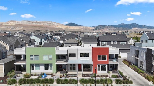 11568 S Watercourse Rd, South Jordan, UT 84009 - aerial perspective of suburban area with a mountainous background