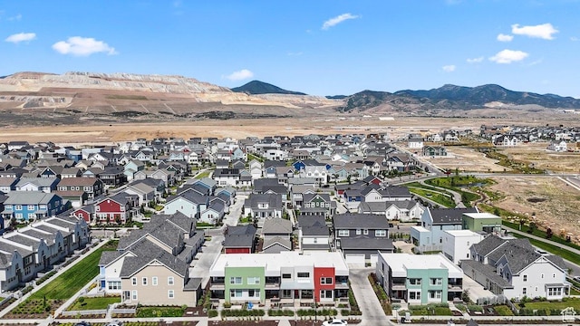 11568 S Watercourse Rd, South Jordan, UT 84009 - aerial perspective of suburban area with a mountainous background
