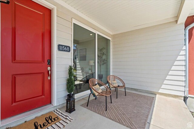 11568 S Watercourse Rd, South Jordan, UT 84009 - view of exterior entry with covered porch