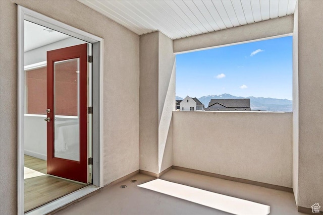 11568 S Watercourse Rd, South Jordan, UT 84009 - view of exterior entry featuring a mountain view