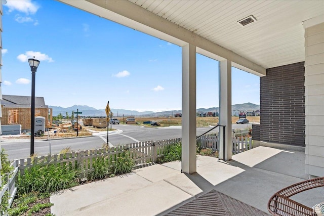 11568 S Watercourse Rd, South Jordan, UT 84009 - view of patio with a mountain view