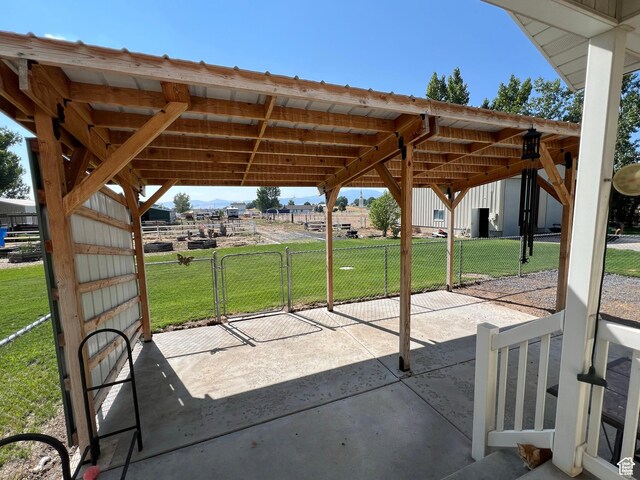 1954 S 850 W, Preston, ID 83263 - view of patio featuring a gate