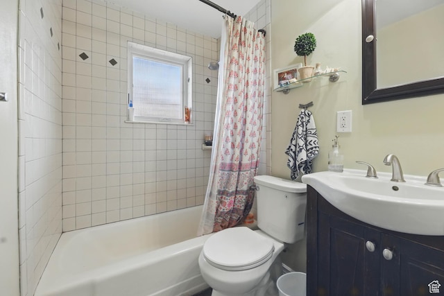 2645 S Masonic Cir E, South Salt Lake, UT 84115 - full bathroom with vanity and shower / bath combination with curtain
