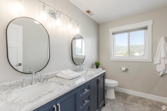266 Old Ranch Rd W, Park City, UT 84098 - full bath featuring double vanity and baseboards