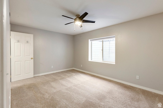 983 Mountain Willow Ln, Park City, UT 84098 - carpeted empty room featuring ceiling fan and baseboards