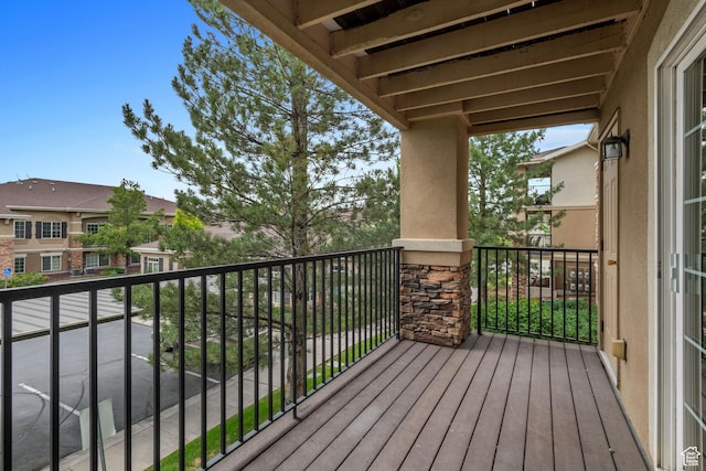 211 E Spencer Peak Way Unit H6, Draper, UT 84020 - balcony featuring a residential view