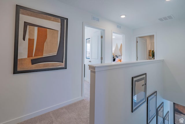 1710 N 784 W, Salem, UT 84653 - hall with carpet flooring and recessed lighting