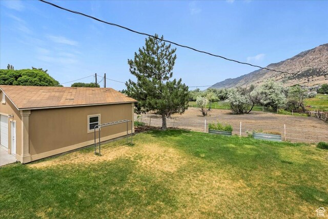 315 E 900 N, Brigham City, UT 84302 - view of yard with a garden and a mountain view