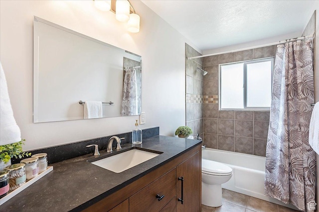 315 E 900 N, Brigham City, UT 84302 - bathroom with vanity, shower / bath combo, and tile patterned flooring