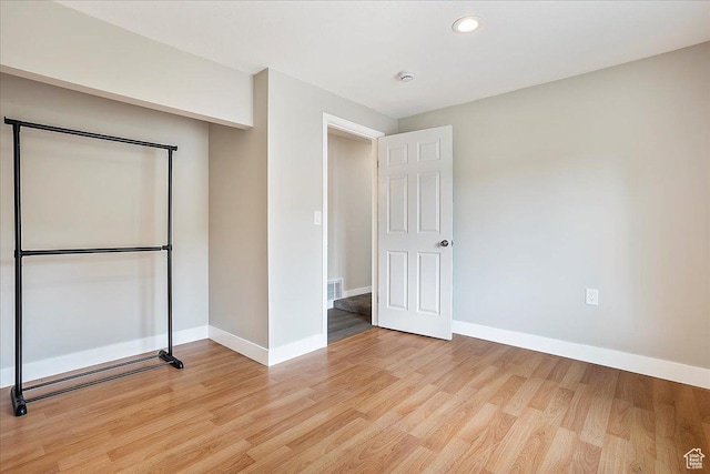 315 E 900 N, Brigham City, UT 84302 - unfurnished bedroom with light wood-style floors and recessed lighting