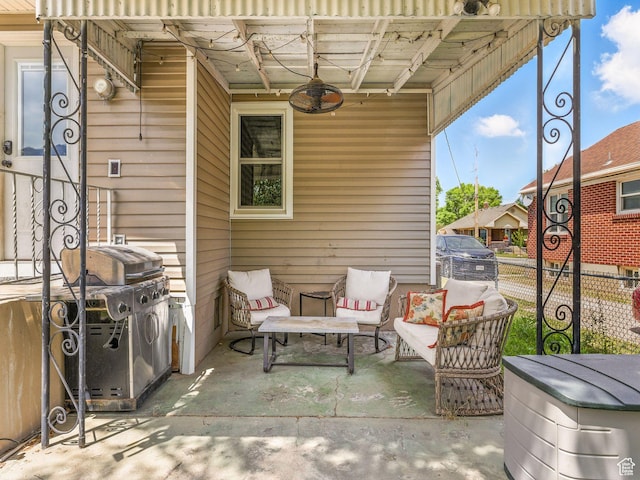 1116 S Liberty Ave, Ogden, UT 84404 - view of patio with area for grilling