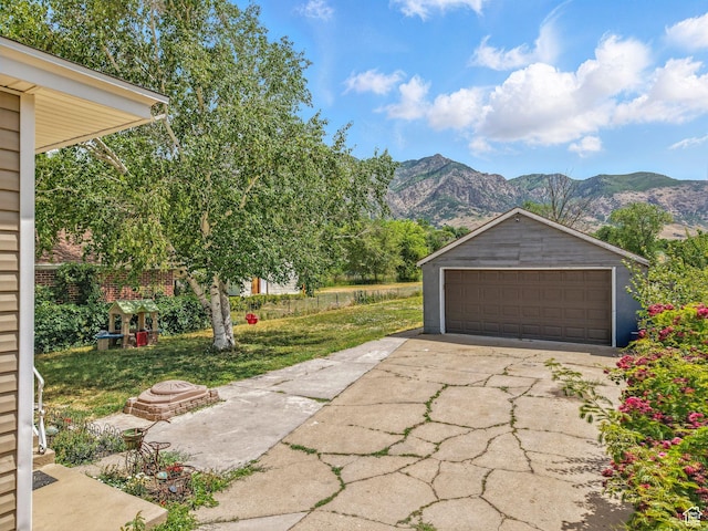 1116 S Liberty Ave, Ogden, UT 84404 - detached garage with a mountain view