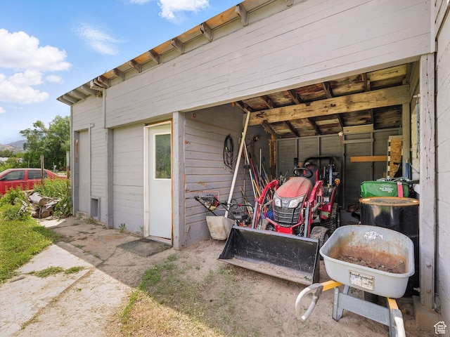 1116 S Liberty Ave, Ogden, UT 84404 - view of garage