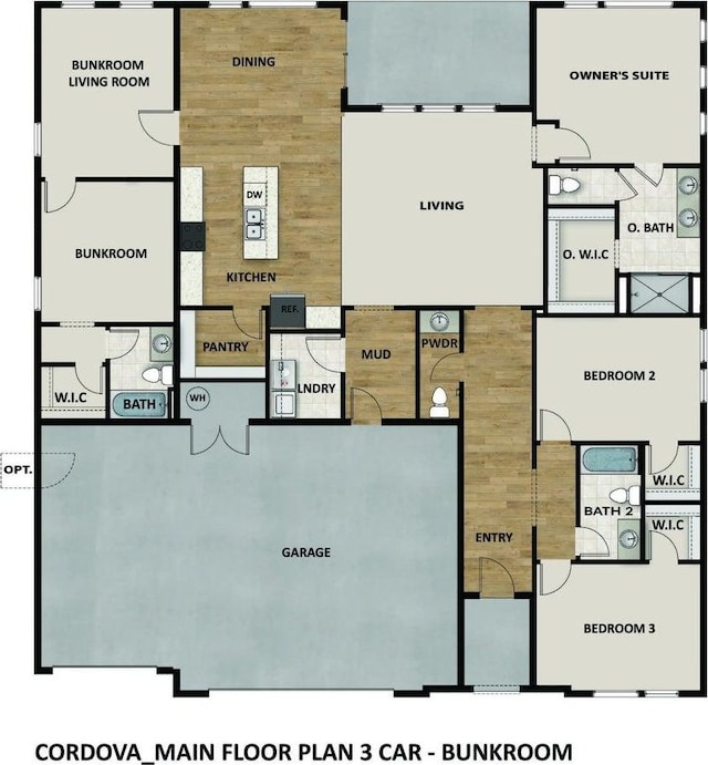 3 Rosalia Rdg, St George, UT 84770 - view of property floor plan