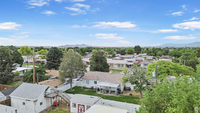 4895 W Pavant Ave, West Valley City, UT 84120 - aerial view of residential area with a mountain backdrop