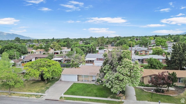 4895 W Pavant Ave, West Valley City, UT 84120 - aerial view of residential area featuring a mountain backdrop