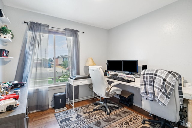4895 W Pavant Ave, West Valley City, UT 84120 - office with wood finished floors