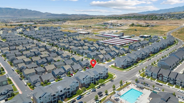 4064 W 1850 N Unit F302, Lehi, UT 84043 - aerial view of mountains