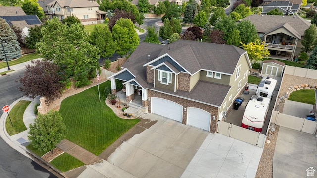 6923 W Long Ridge Dr S, Herriman, UT 84096 - aerial view of residential area