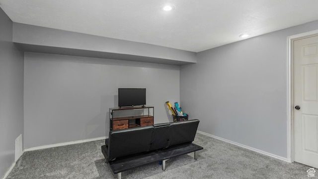 5667 S Aspen Ct E, South Ogden, UT 84403 - basement with carpet flooring and recessed lighting