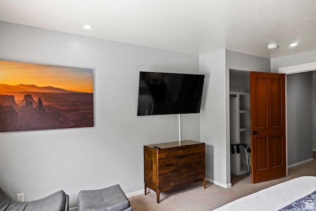 212 100 W 200 S Unit 212, Moab, UT 84532 - bedroom with carpet floors and recessed lighting