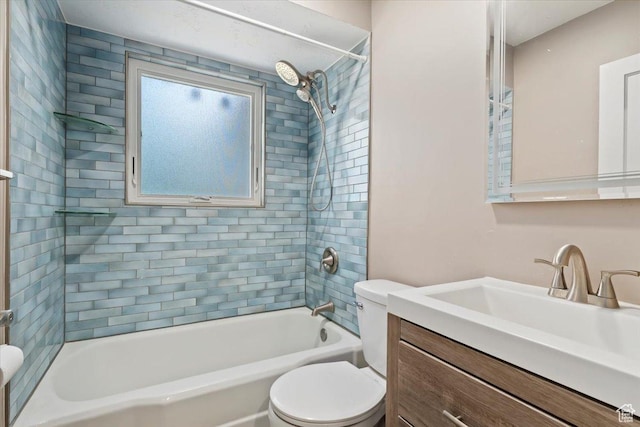 2009 E Hollywood Ave, Salt Lake City, UT 84108 - bathroom with vanity and washtub / shower combination