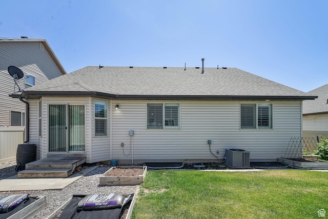 2051 E 1180 S, Spanish Fork, UT 84660 - back of house featuring a garden and roof with shingles