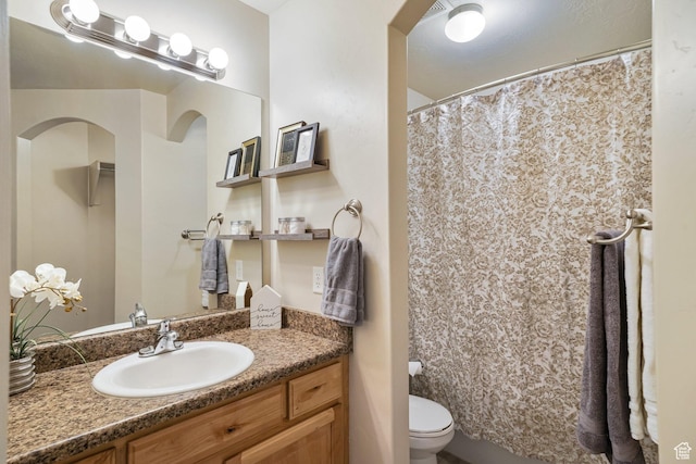 2051 E 1180 S, Spanish Fork, UT 84660 - full bath featuring vanity and a shower with shower curtain