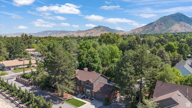 2494 E Murray Holladay Rd S, Holladay, UT 84117 - view of mountain background with a heavily wooded area