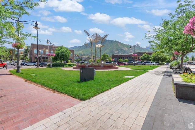 2494 E Murray Holladay Rd S, Holladay, UT 84117 - surrounding community featuring a mountain view and a yard