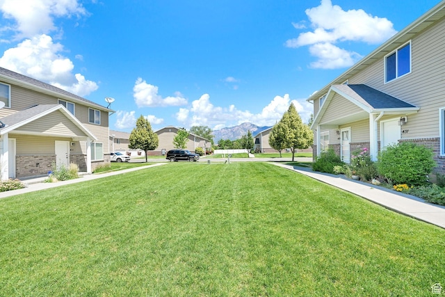 419 E 475 N, Ogden, UT 84404 - view of green lawn with a residential view and a mountain view