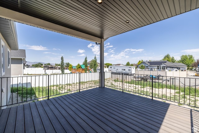 335 E Ventura Blvd, Stansbury Park, UT 84074 - deck with a residential view