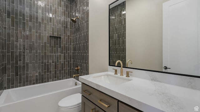 7233 W Summit Top Ln, Herriman, UT 84096 - full bath featuring vanity and shower / bath combination