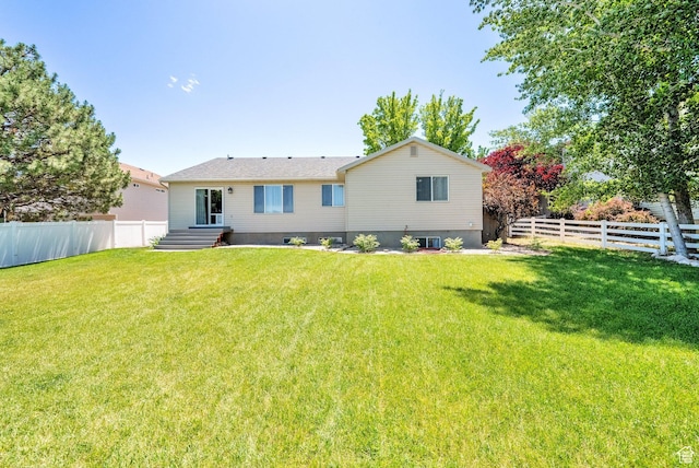 369 E Shelley Ln, Grantsville, UT 84029 - back of property with a fenced backyard